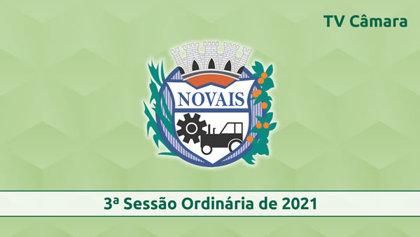 3ª Sessão Ordinária de 2021