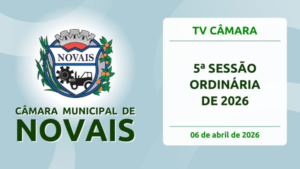5ª Sessão Ordinária de 2026