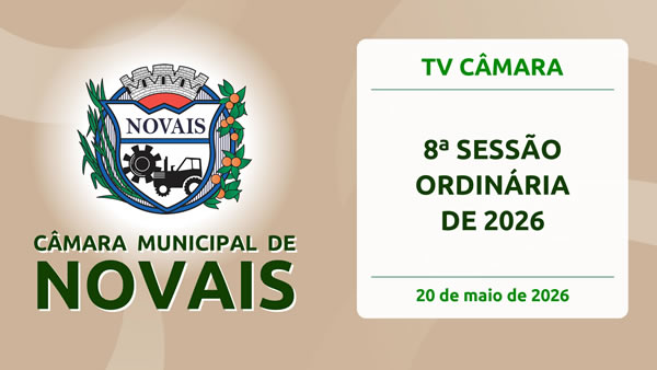 8ª Sessão Ordinária de 2026
