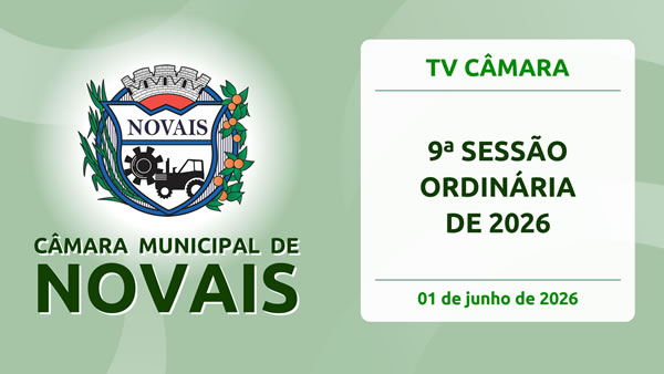 9ª Sessão Ordinária de 2026