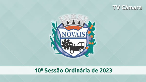 10ª Sessão Ordinária de 2023