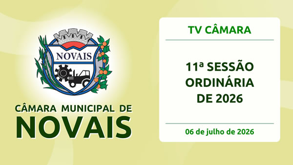 11ª Sessão Ordinária de 2026