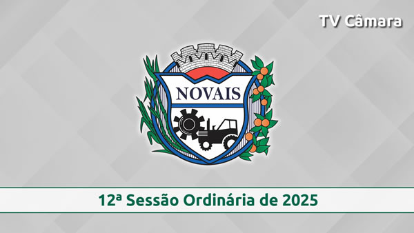 12ª Sessão Ordinária de 2025