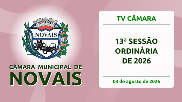 13ª Sessão Ordinária de 2026
