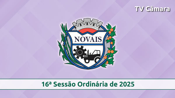 16ª Sessão Ordinária de 2025