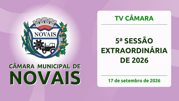 5ª Sessão Extraordinária de 2026